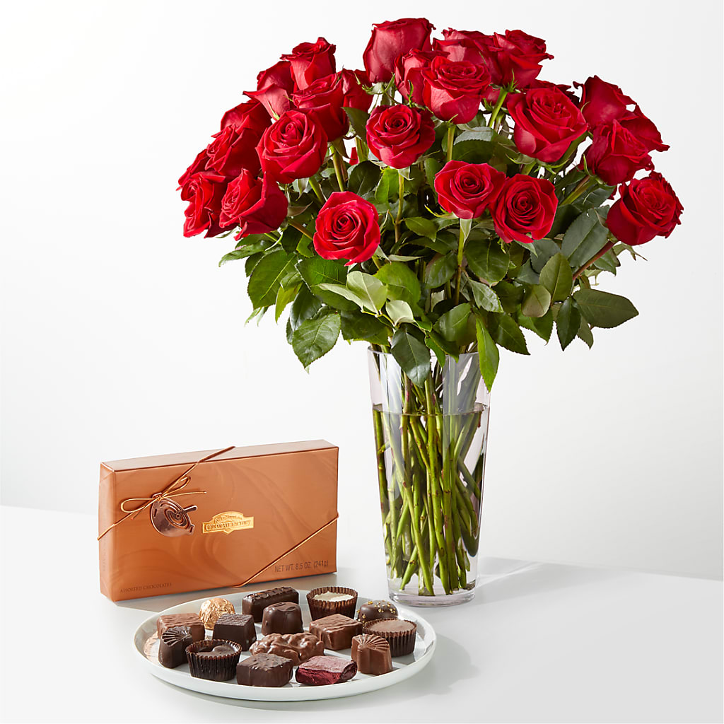 Romantic Long Stem Red Rose Bouquet Bundles – Emotional Bonding, Niles IL
