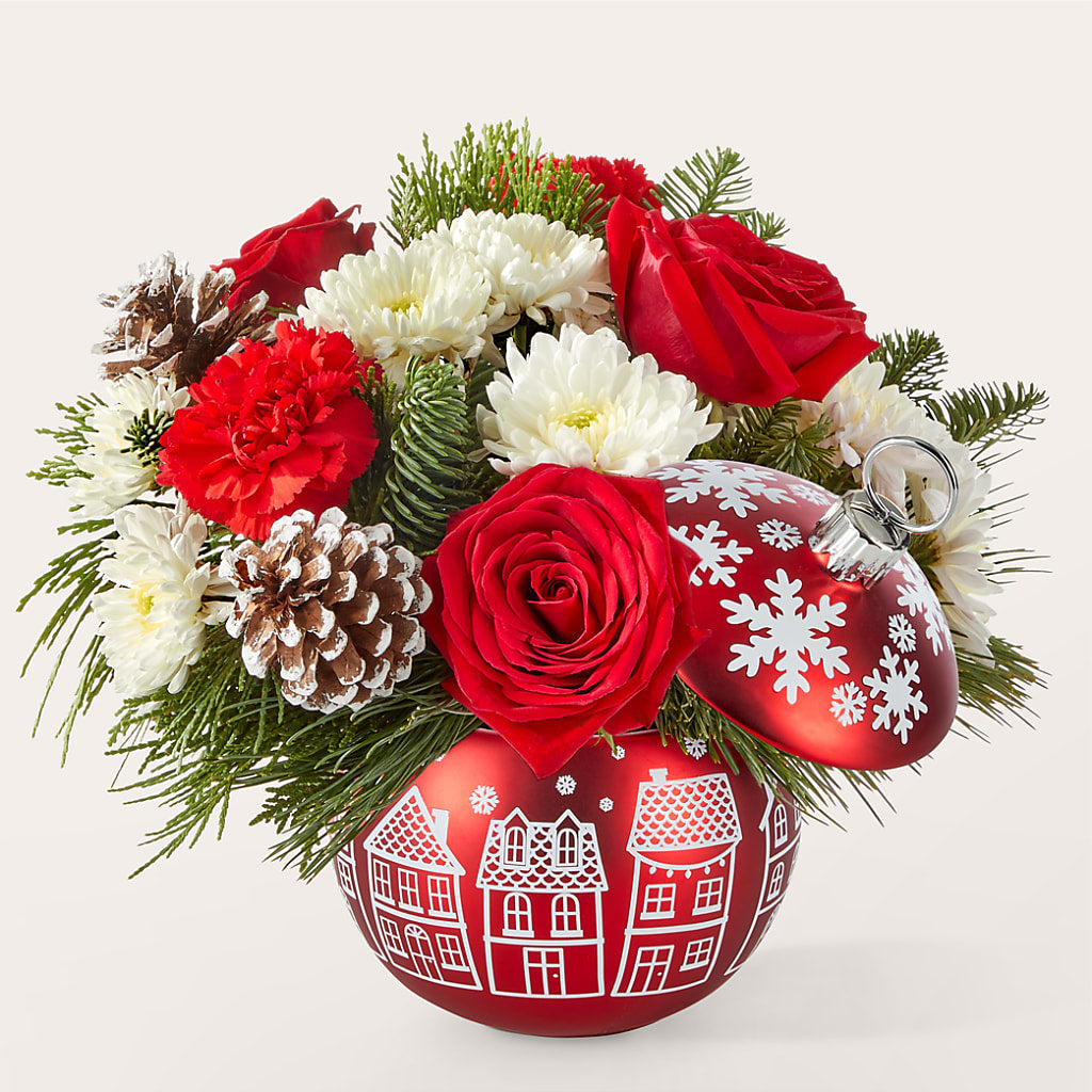Christmas Village Ornament – Emotional Bonding, Niles IL