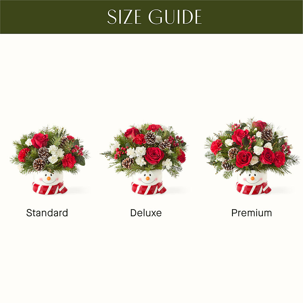 Jolly Snowman Bouquet – Emotional Bonding, Niles IL