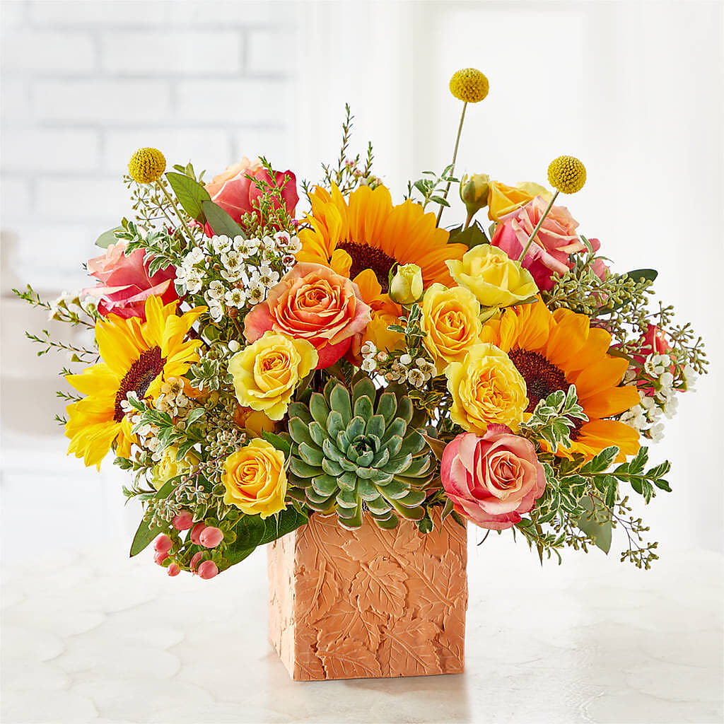 Sunflower Season Bouquet – Emotional Bonding, Niles IL