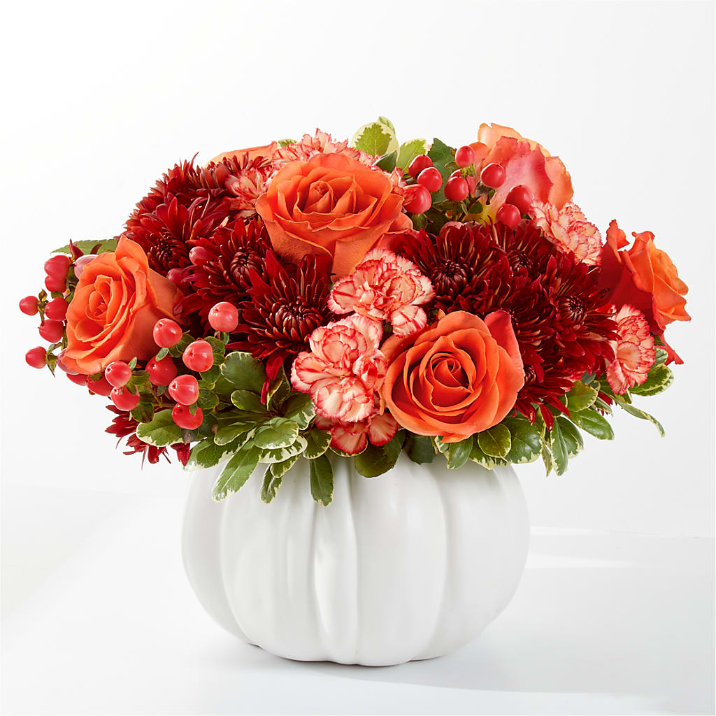 Autumn Air Pumpkin Bouquet – Emotional Bonding, Niles IL