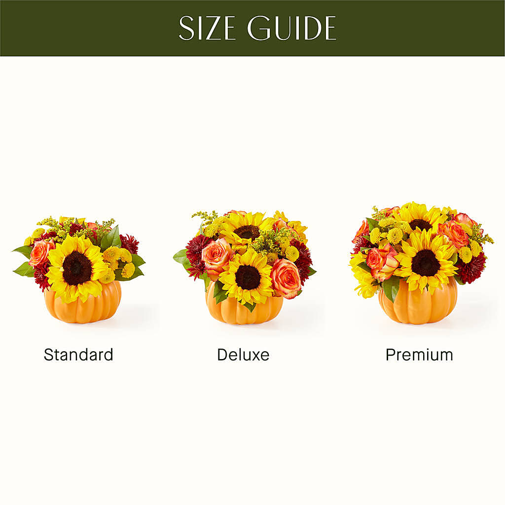 Golden Gourd Pumpkin Bouquet – Emotional Bonding, Niles IL