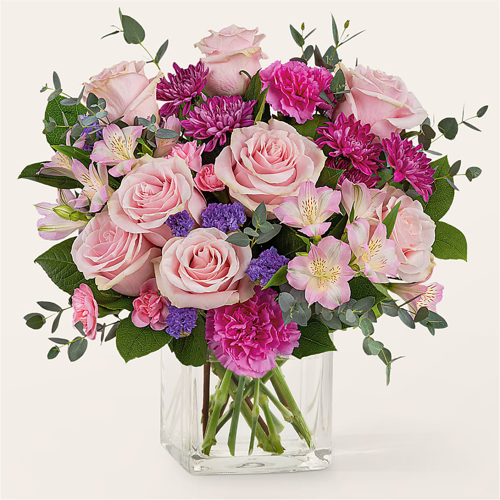 Rosy Radiance Bouquet – Emotional Bonding, Niles IL