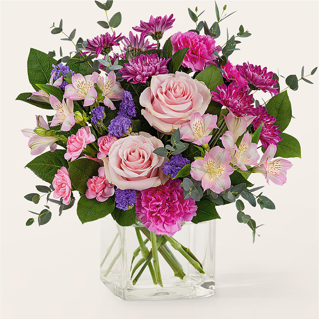 Rosy Radiance Bouquet – Emotional Bonding, Niles IL