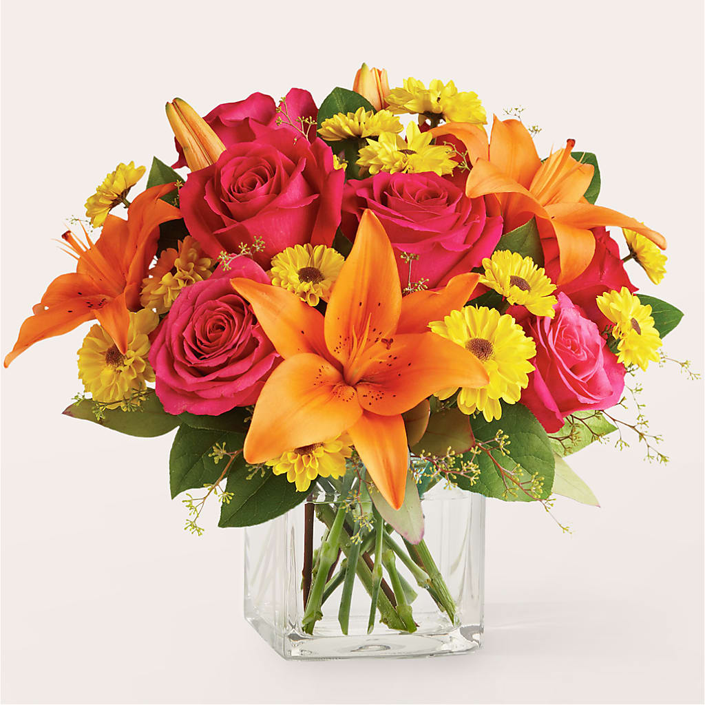 Neon Lights Bouquet – Emotional Bonding, Niles IL