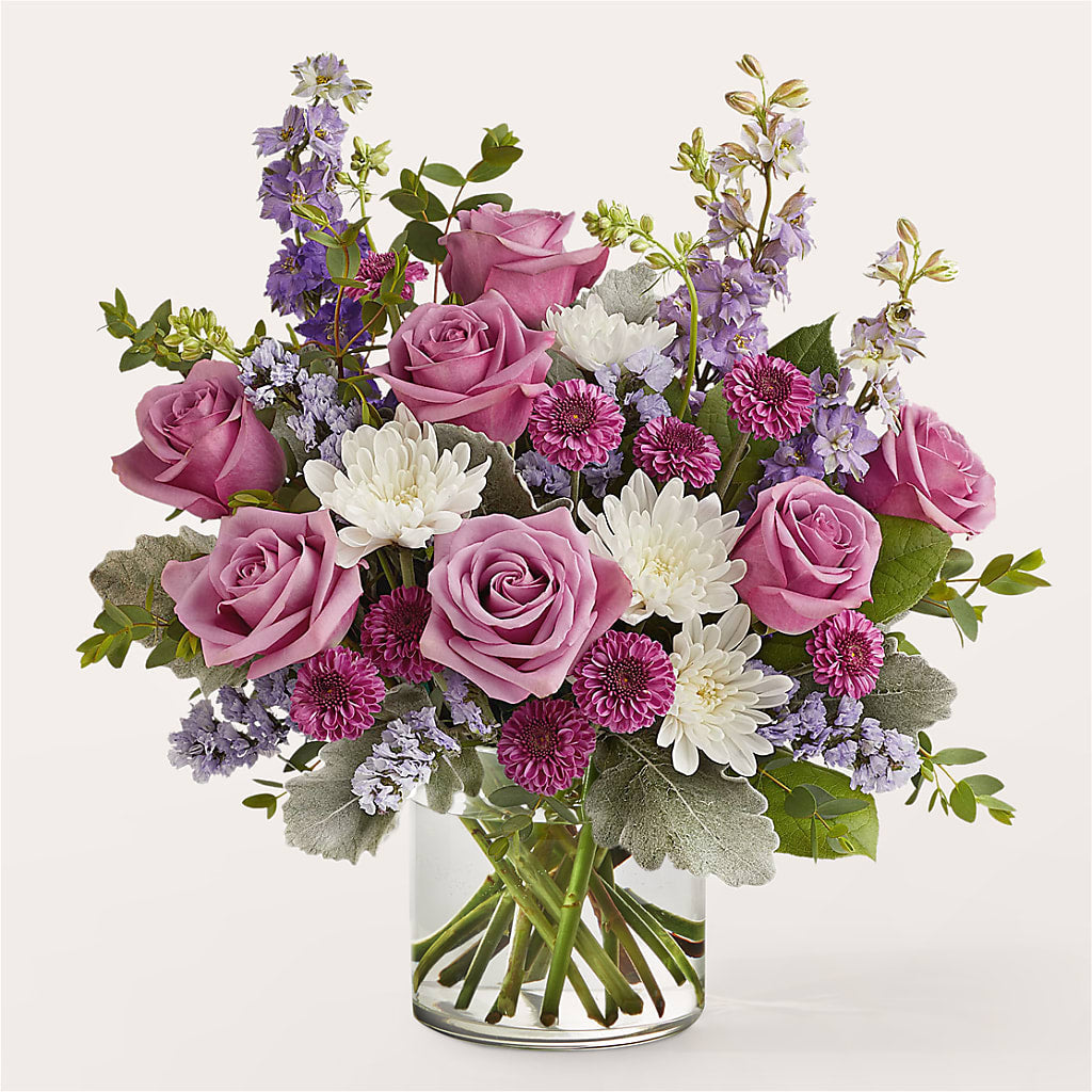Violet Frost Bouquet – Emotional Bonding, Niles IL