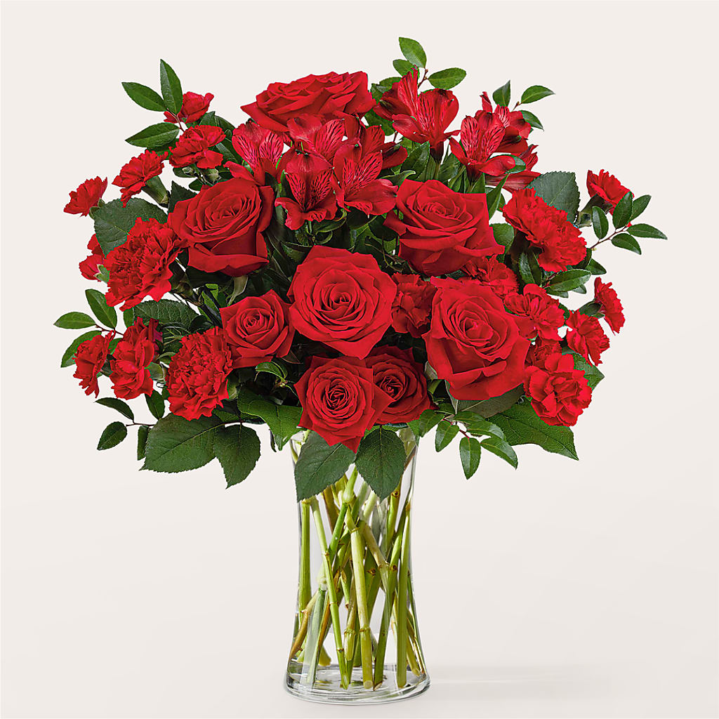 Brilliant Ruby Bouquet – Emotional Bonding, Niles IL