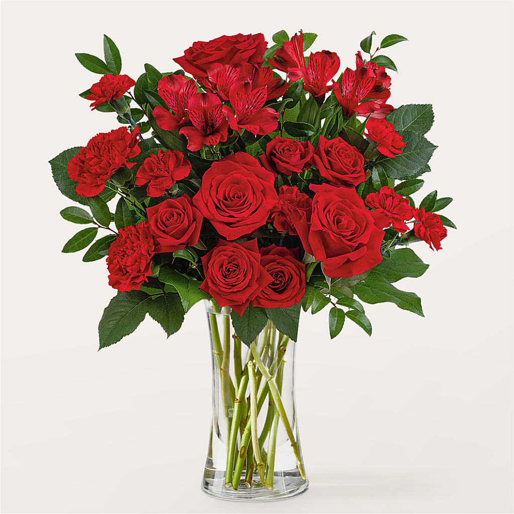 Brilliant Ruby Bouquet – Emotional Bonding, Niles IL