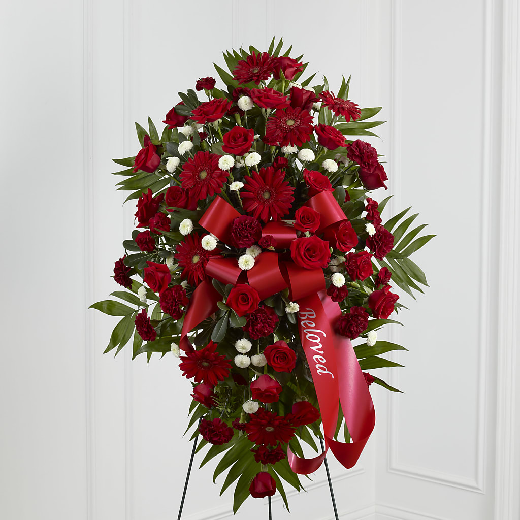 Treasured Memories Standing Spray – Emotional Bonding, Niles IL