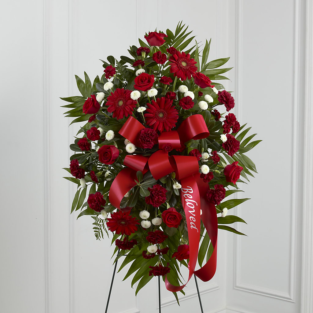 Treasured Memories Standing Spray – Emotional Bonding, Niles IL