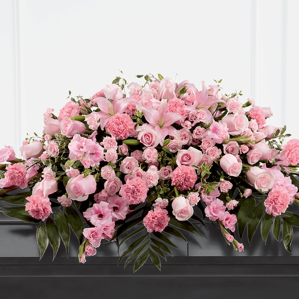 Garden of Comfort Casket Spray (Standard) – Emotional Bonding, Niles IL