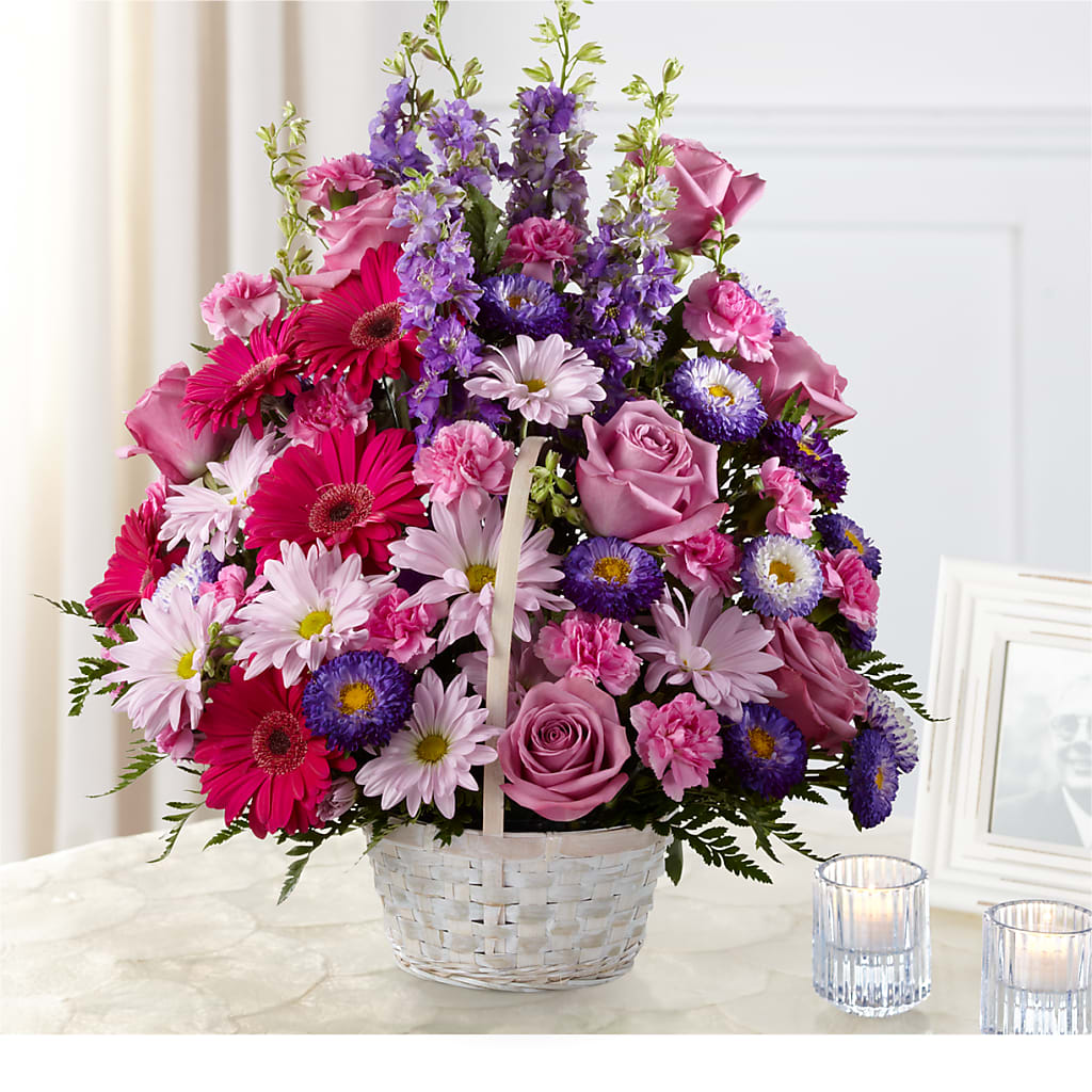 Pastel Peace Basket – Emotional Bonding, Niles IL