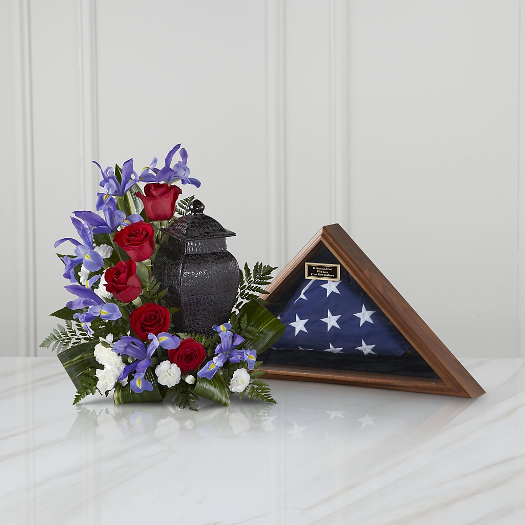 Patriotic Tribute Arrangement – Emotional Bonding, Niles IL