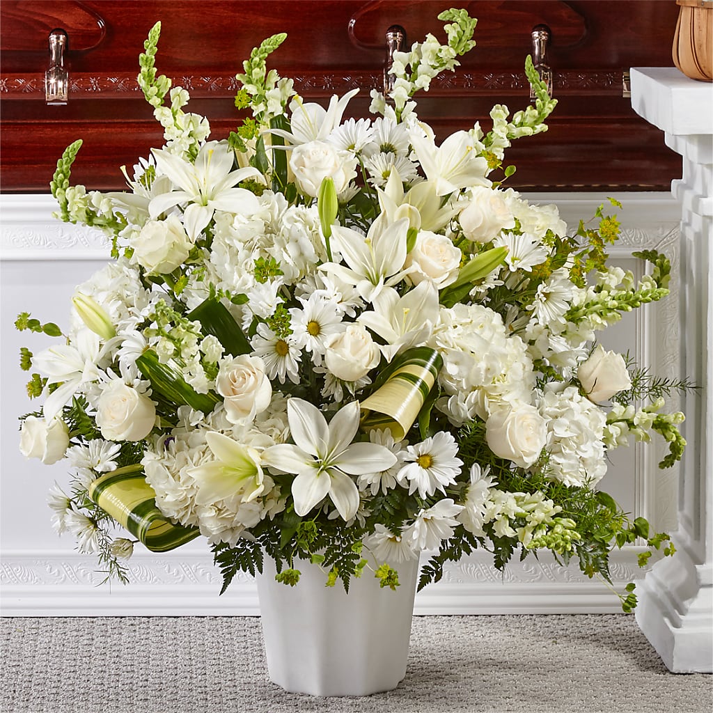 Thoughts of Tranquility Floor Basket – Emotional Bonding, Niles IL