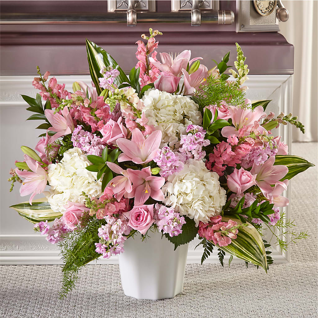 Simply Serene Floor Basket – Emotional Bonding, Niles IL