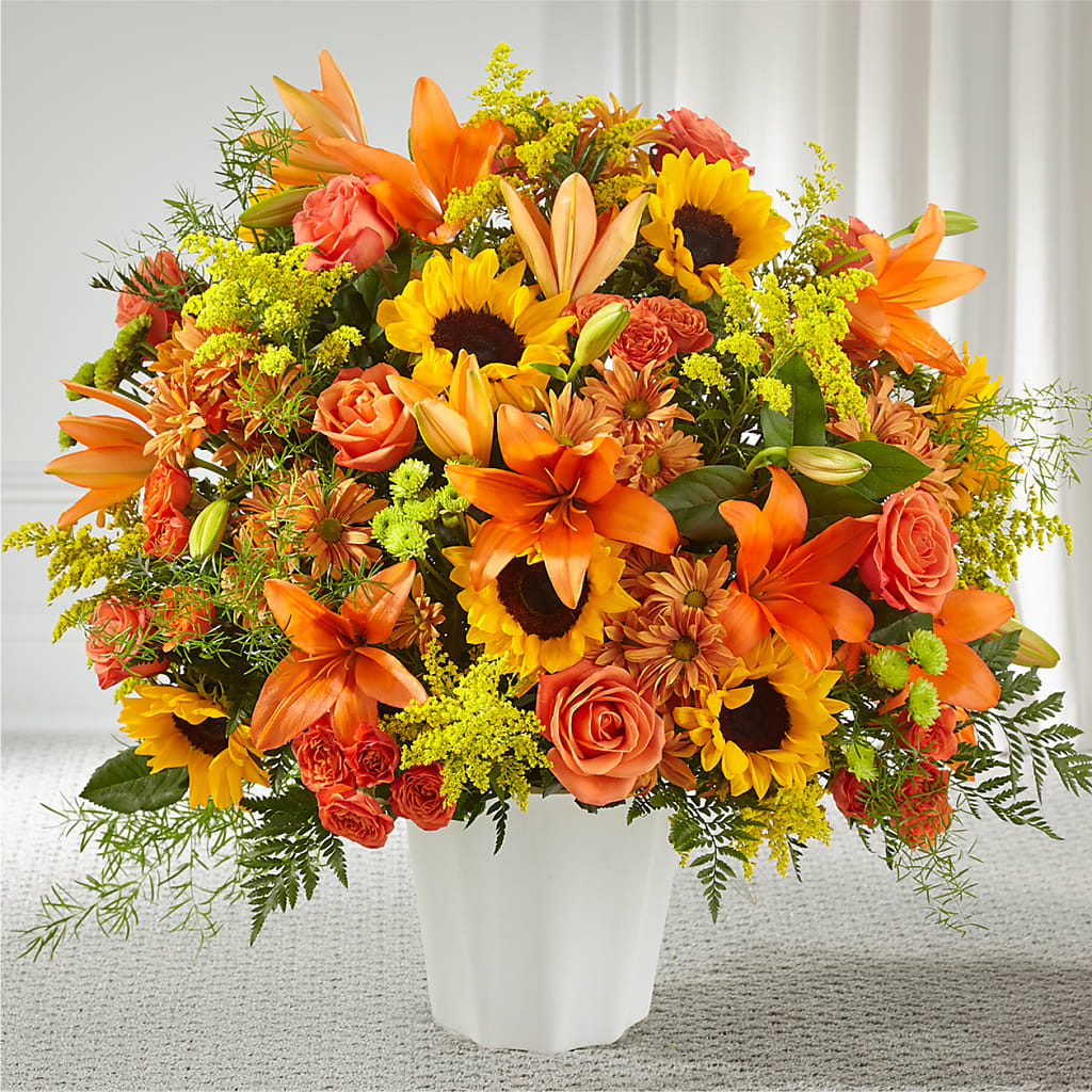 Harvest Thoughts Floor Basket – Emotional Bonding, Niles IL