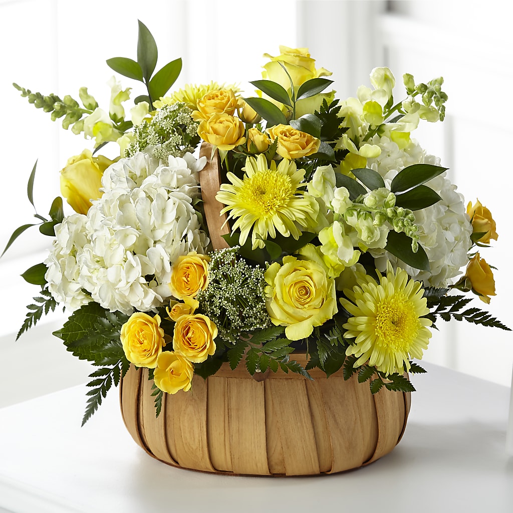 Rustic Remembrance Basket – Emotional Bonding, Niles IL