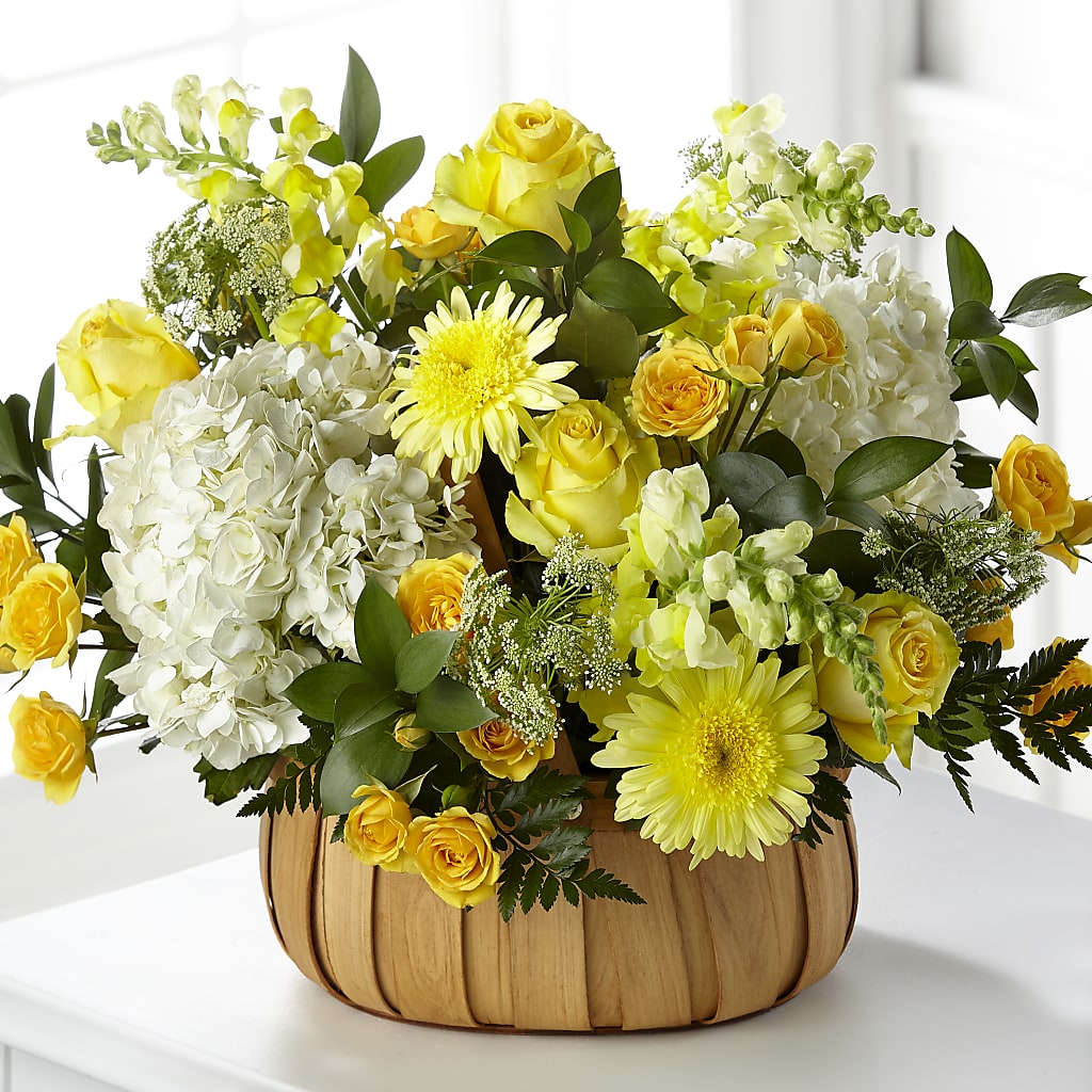 Rustic Remembrance Basket – Emotional Bonding, Niles IL
