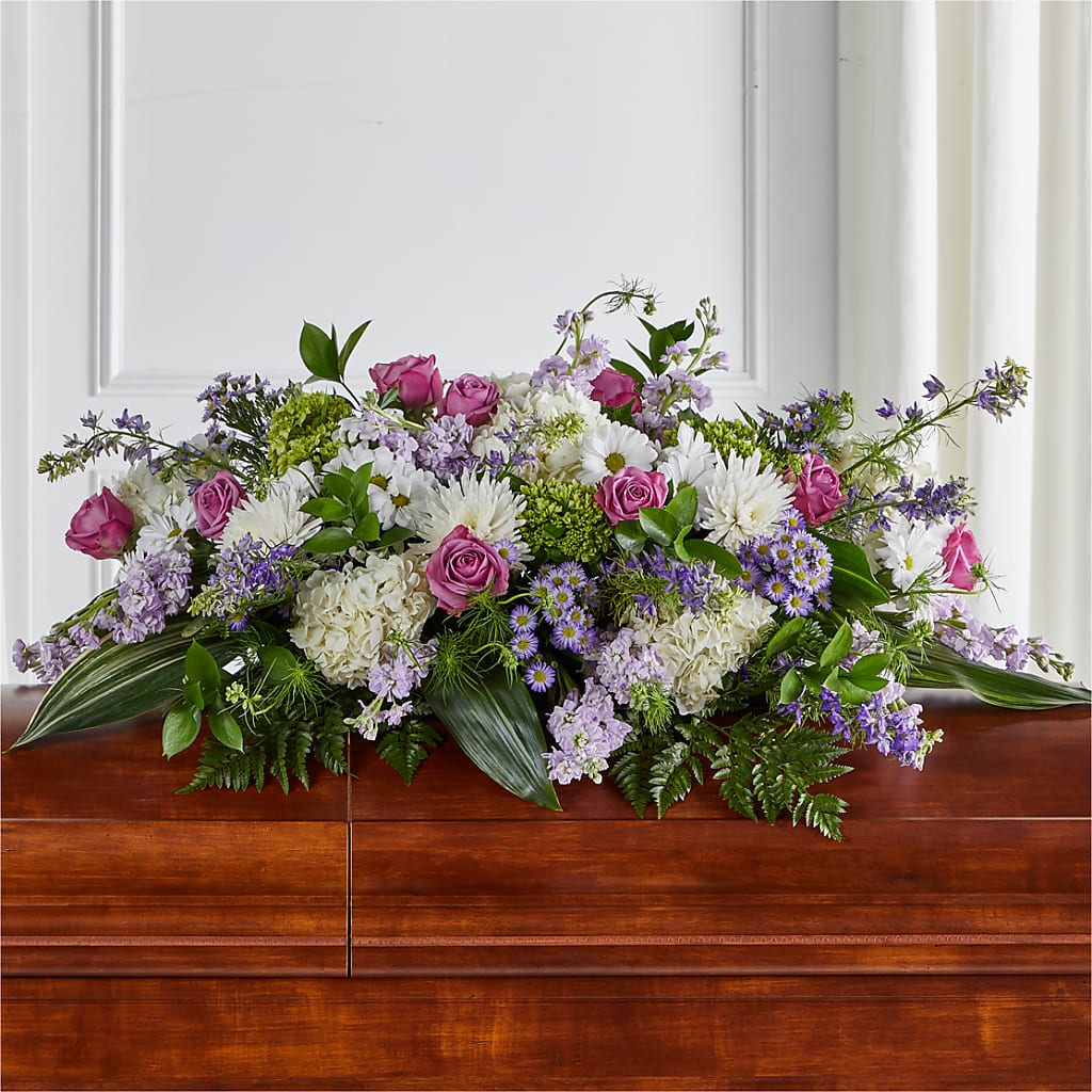 Meadows of Serenity Casket Spray – Emotional Bonding, Niles IL