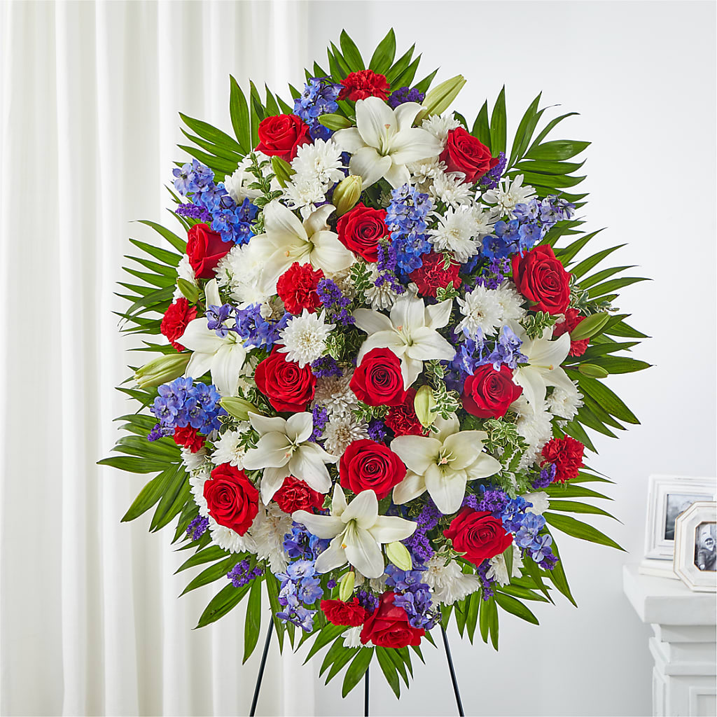 Cherished Service Standing Spray – Emotional Bonding, Niles IL