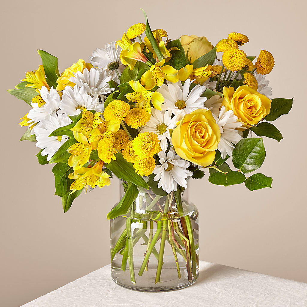 Sunny Sentiments Bouquet – Emotional Bonding, Niles IL