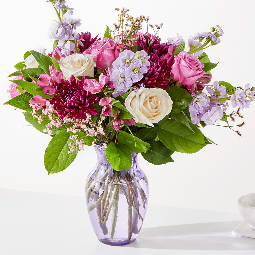 Amethyst Dreams Bouquet – Emotional Bonding, Niles IL