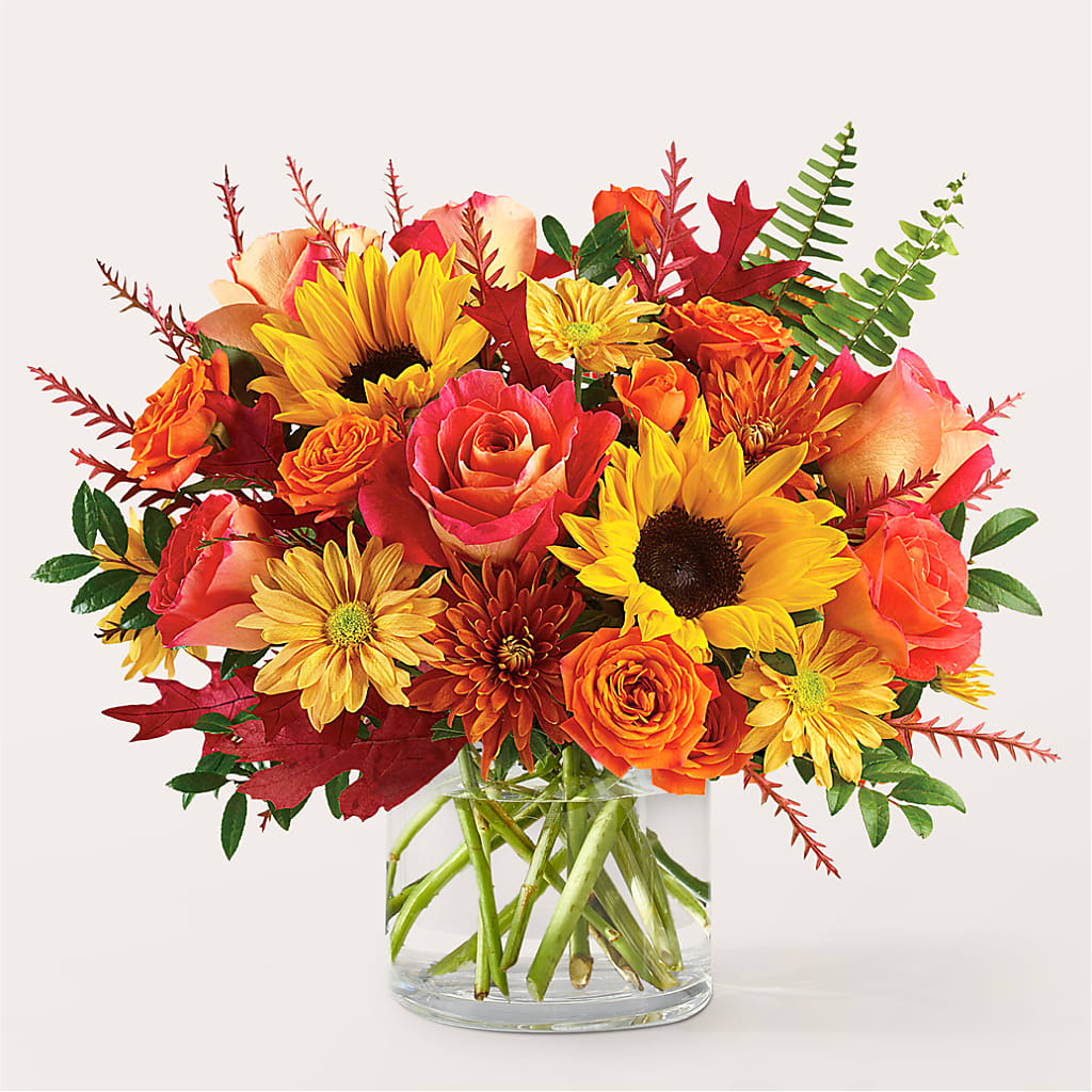 Fall Campfire Bouquet – Emotional Bonding, Niles IL