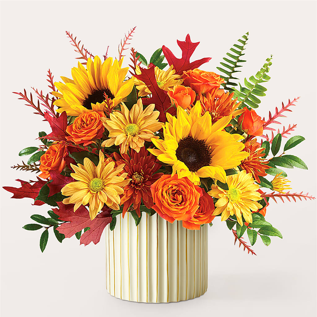 Fall Campfire Bouquet – Emotional Bonding, Niles IL