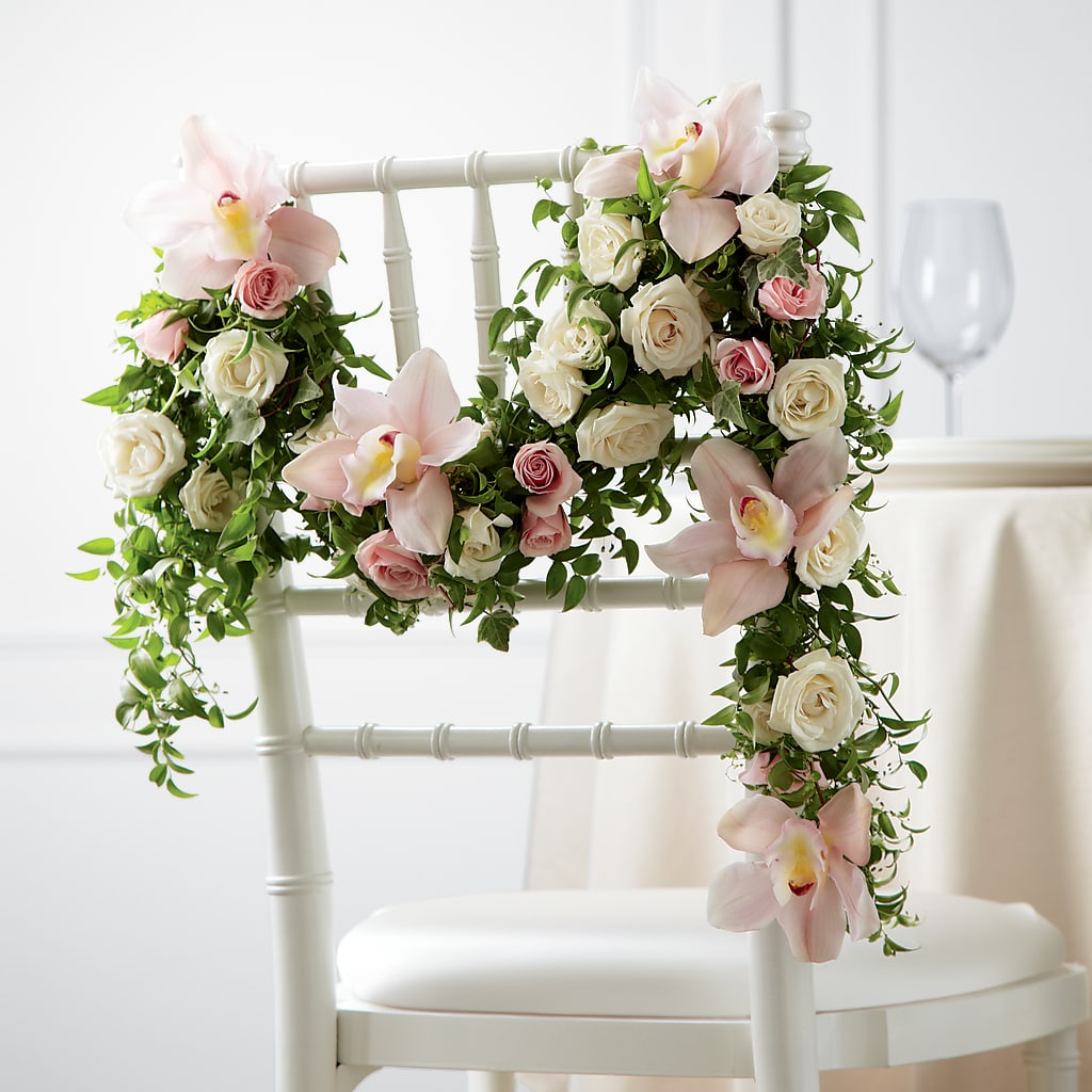Orchid Rose Chair Décor – Emotional Bonding, Niles IL