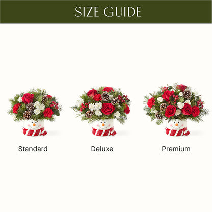 Jolly Snowman Bouquet –  Emotional Bonding, Niles IL