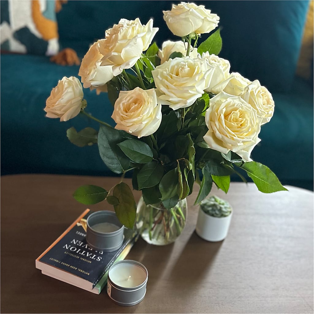 Long Stem Yellow Rose Bouquet –  Emotional Bonding, Niles IL