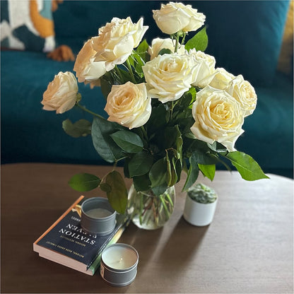 Long Stem Yellow Rose Bouquet –  Emotional Bonding, Niles IL