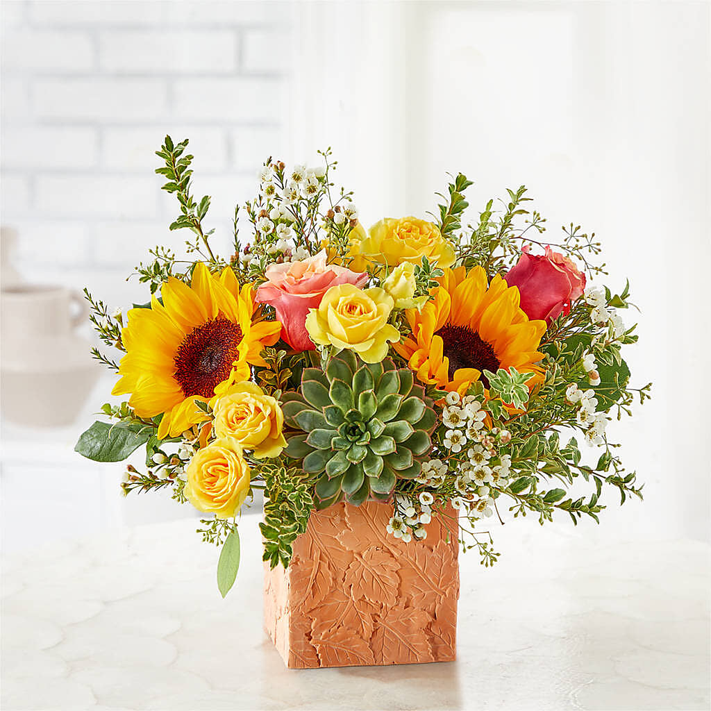 Sunflower Season Bouquet –  Emotional Bonding, Niles IL