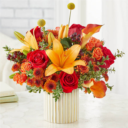 Scarlet Skies Bouquet –  Emotional Bonding, Niles IL