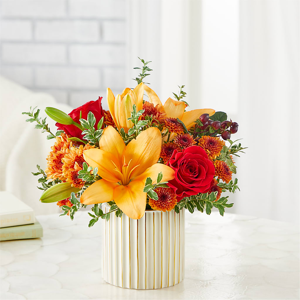 Scarlet Skies Bouquet –  Emotional Bonding, Niles IL