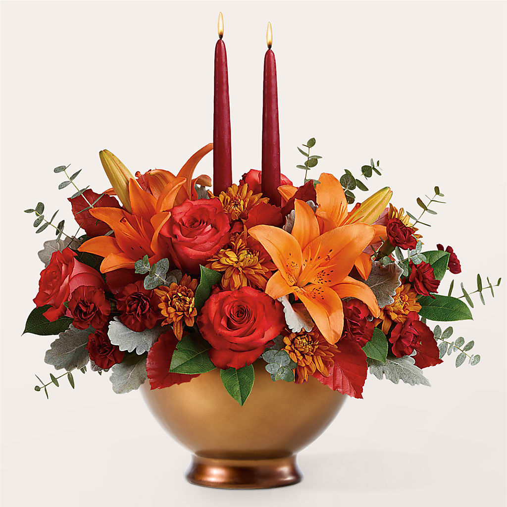 Fruits of Fall Centerpiece –  Emotional Bonding, Niles IL