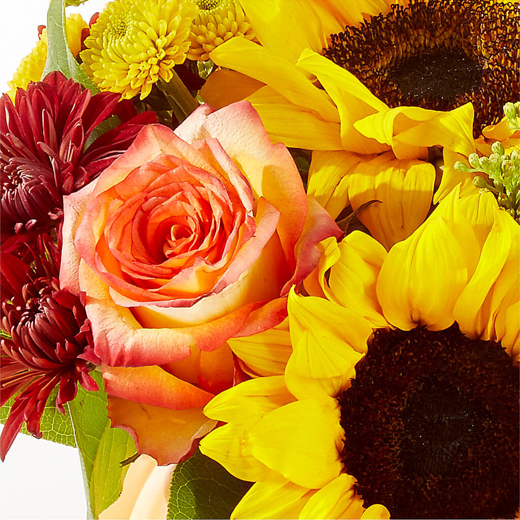 Golden Gourd Pumpkin Bouquet –  Emotional Bonding, Niles IL
