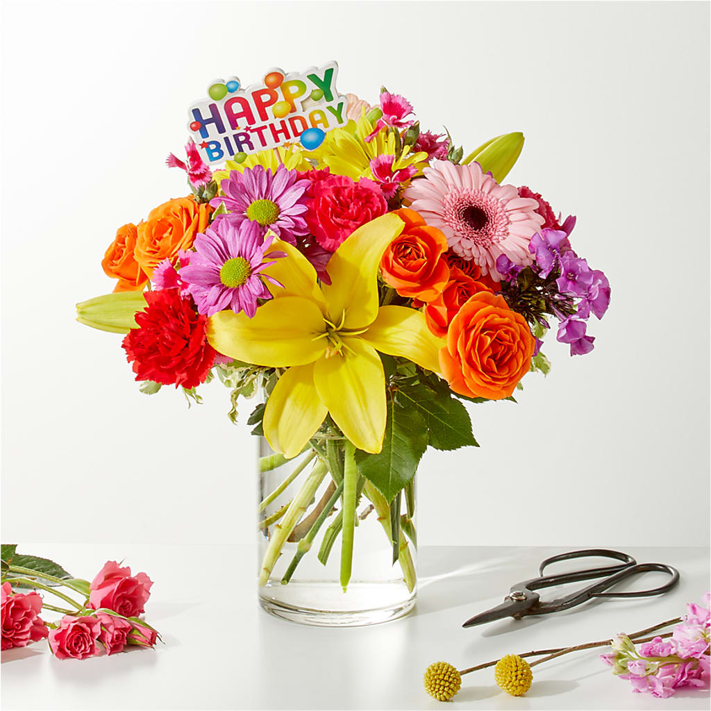 Cue the Confetti - A Florist Original –  Emotional Bonding, Niles IL