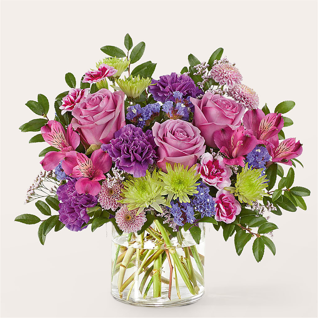 Glass Half Full Bouquet –  Emotional Bonding, Niles IL