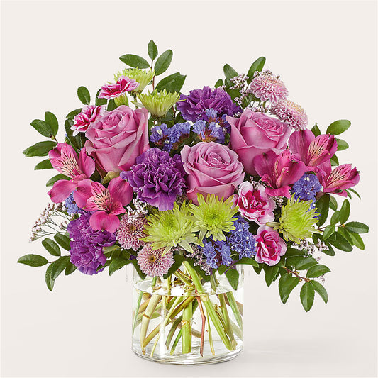 Glass Half Full Bouquet –  Emotional Bonding, Niles IL