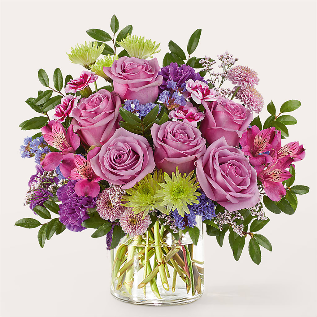 Glass Half Full Bouquet –  Emotional Bonding, Niles IL