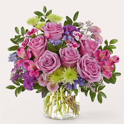 Glass Half Full Bouquet –  Emotional Bonding, Niles IL