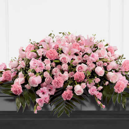 Garden of Comfort Casket Spray (Standard) –  Emotional Bonding, Niles IL