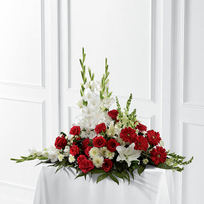 Crimson & White Arrangement –  Emotional Bonding, Niles IL