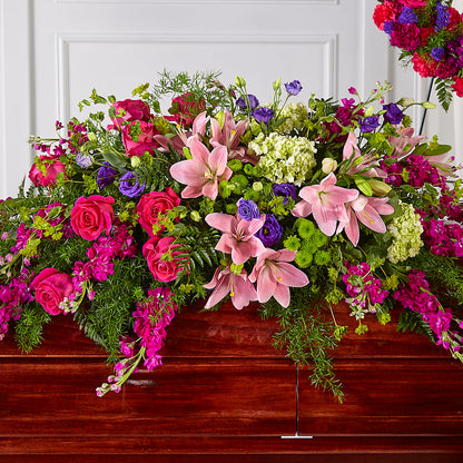 Radiant Tribute Casket Spray –  Emotional Bonding, Niles IL