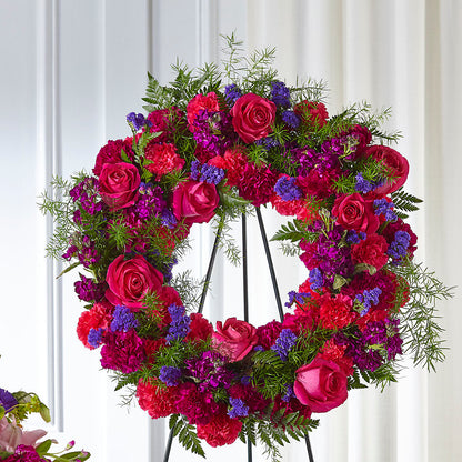 Calming Colors Wreath –  Emotional Bonding, Niles IL