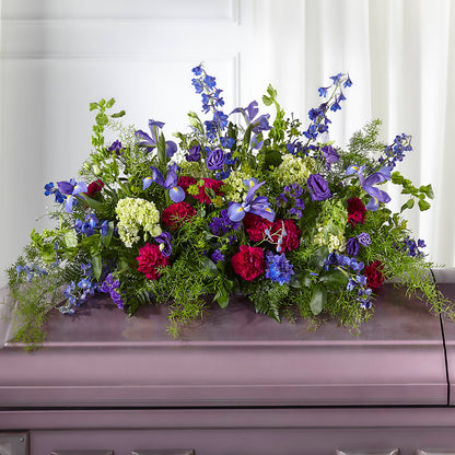 Always Treasured Casket Spray –  Emotional Bonding, Niles IL