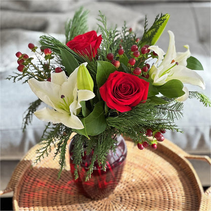 Evergreen Delight Bouquet –  Emotional Bonding, Niles IL