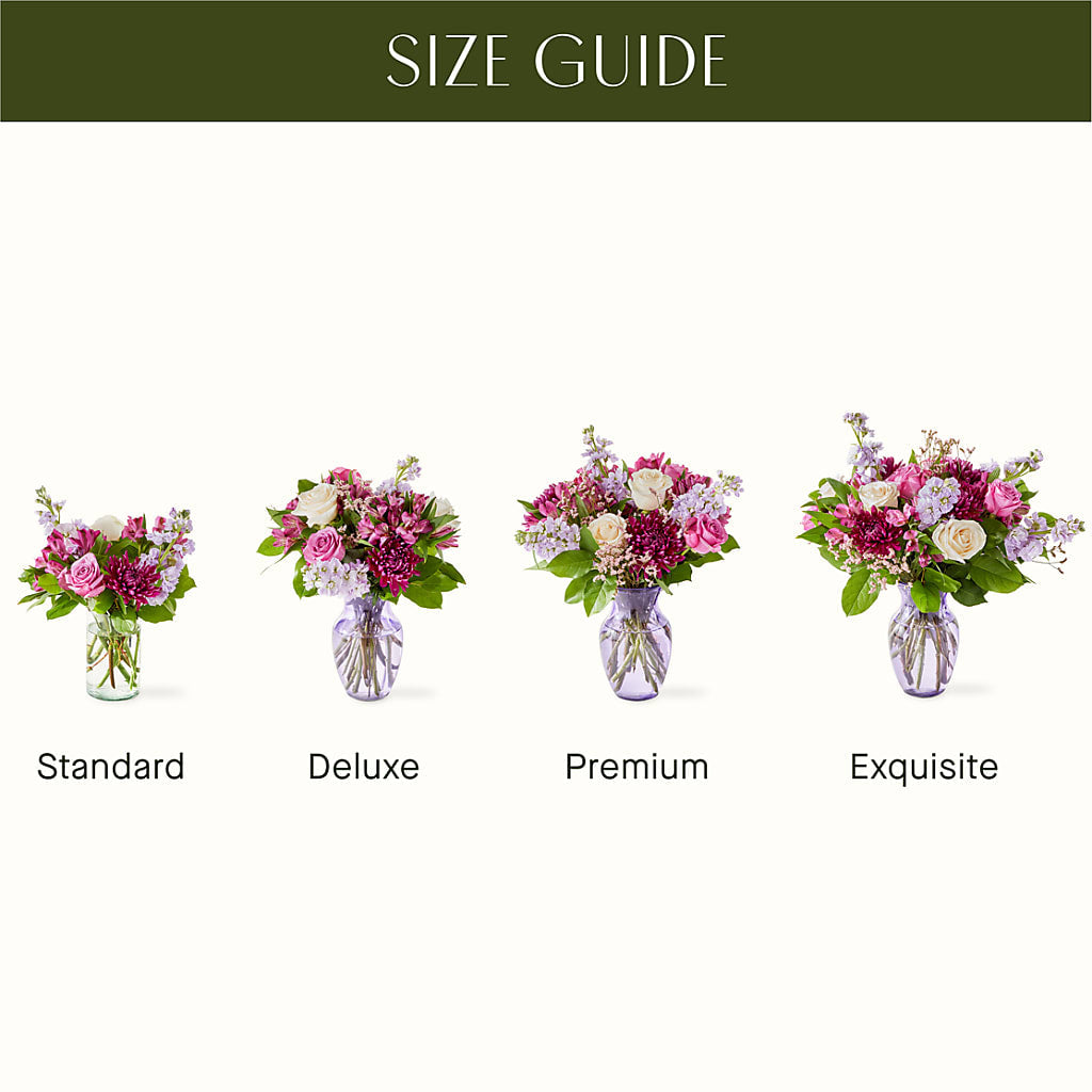 Amethyst Dreams Bouquet –  Emotional Bonding, Niles IL