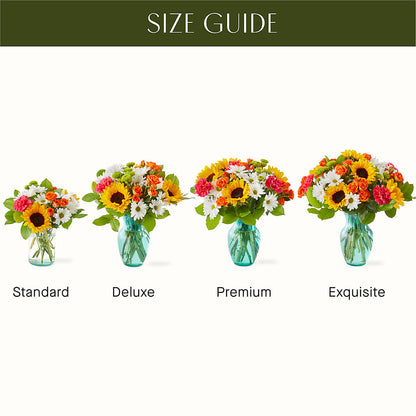 Sun-drenched Blooms Bouquet –  Emotional Bonding, Niles IL